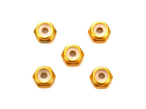 [95458] 2mm Alu Lock Nut Gold 5