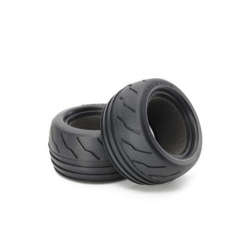 [54830] T3-01 W Semi Slick Tires R *2