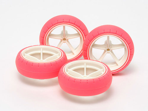 [95460] L N R Wheel Arch Tire F Pink