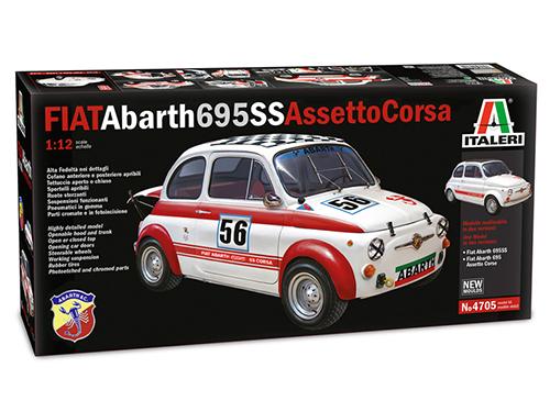 [IT4705S] ITALERI 1:12 FIAT Abarth 695SS