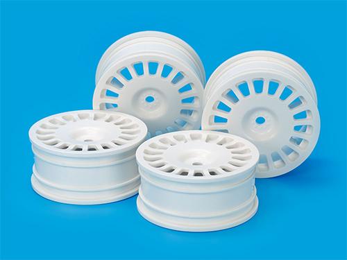 [54851] 24mm RallyDish Wheels 0 Whi *4