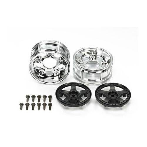 [54854] 2 Piece 5 Spoke Wheels 2 Bla