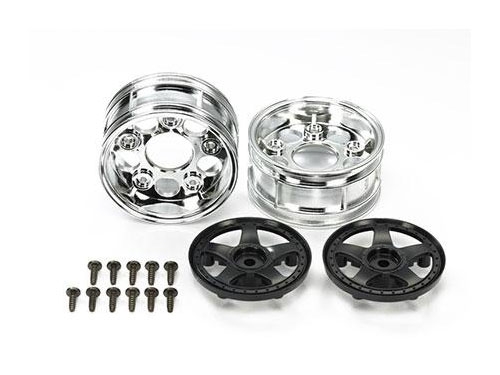 [54854] 2 Piece 5 Spoke Wheels 2 Bla