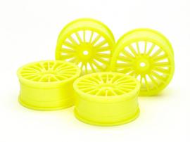 [54852] 24mm 18-Spk Wheels 0 FlYel *4