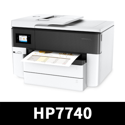 무한잉크렌탈 HP Officejet Pro 7740 A3 복합기 안양 수원 과천 의왕 군포