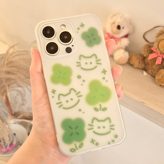 [반투명 클로버낙서]