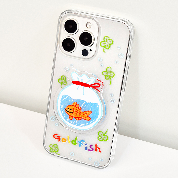 [투명톡+젤리 금붕어선물]