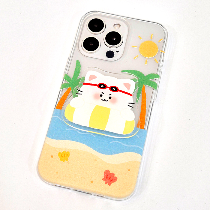 [투명톡+젤리 바다둥둥]