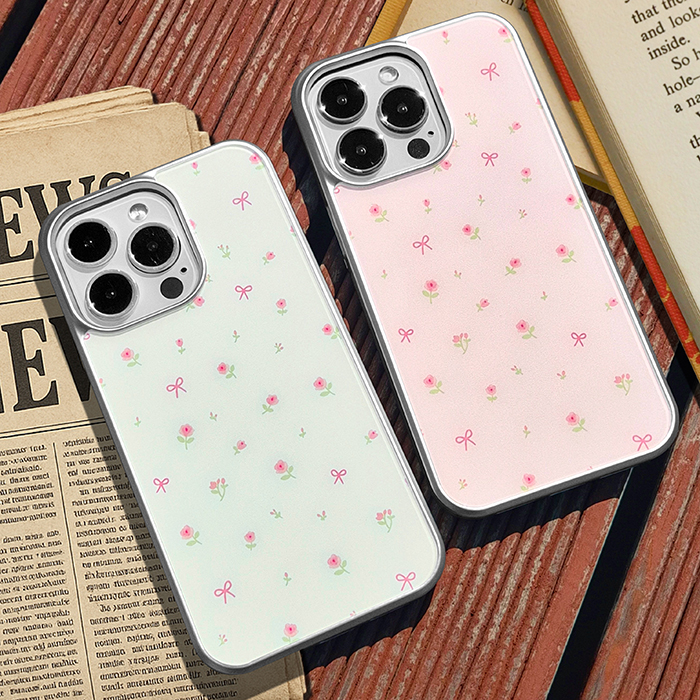 [실버프레임 플라워리본]