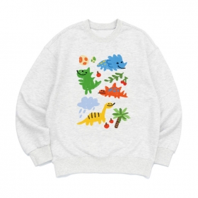 [맨투맨 공룡패턴]