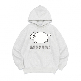 [후드티 뚱땡고양이]