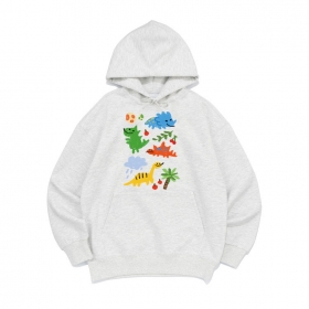 [후드티 공룡패턴]