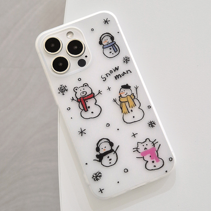 [반투명 눈사람낙서]