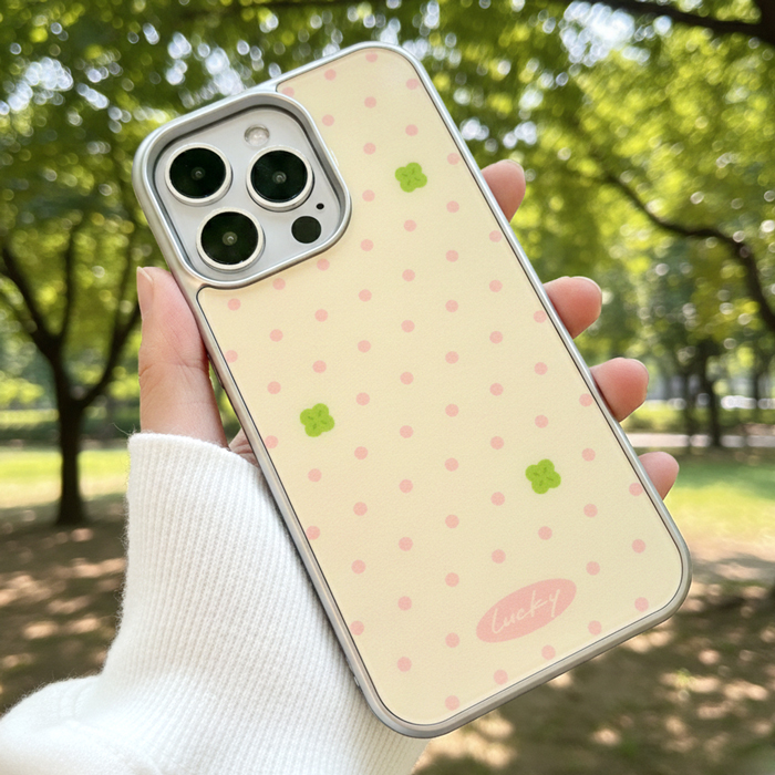 [실버프레임 럭키도트]