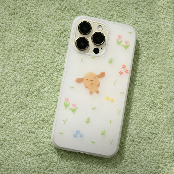 [반투명 꽃밭멍멍]