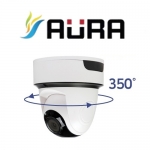 AURA-ACTD-AE6124R[3.6mm][디자인등록제품!!] /200만화소 24IR / AHD / 고정렌즈 회전형 카메라 / cctv 감시 카메라 녹화기