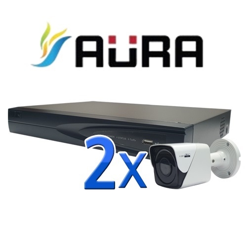 NRA-04S [1TB 포함] / 아우라 IP카메라와 다이렉트IP로 무설정 사용 / POE 4채널 (HD-IP CCTV NVR) 실외 CCTV 2세트