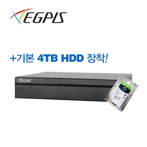[이지피스] 이지뷰IP ERN-32608H+4TB HDD