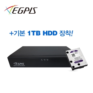 [이지피스] QHDVR-4104QS_265+1TB HDD