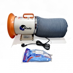 강력 배풍용 송풍기 220V 맨홀용 배풍기 포터블팬  이동식 환풍기 환기팬