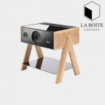 La Boite 정품 100W 핸드메이드 프리미엄 테이블형 블루투스 오디오 CUBE 2.1 Oak