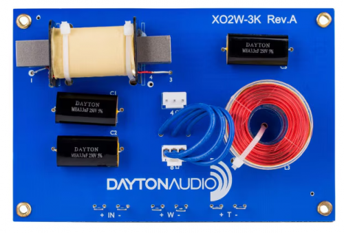 2웨이 크로스오버 Dayton Audio XO2W-3K