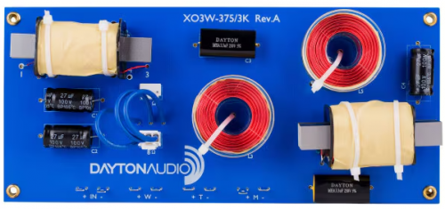 3웨이 크로스오버 Dayton Audio XO3W-375/3K