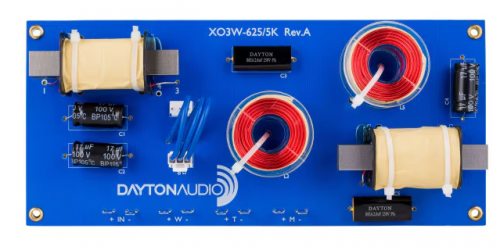 3웨이 크로스오버 Dayton Audio XO3W-625/5K