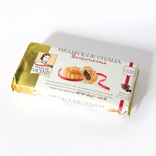밀레포글리에 퍼프패스트리 초코크림맛 125g X16개(1박스)