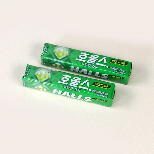 호올스 라임향 캔디 27.9g X20개(1곽)