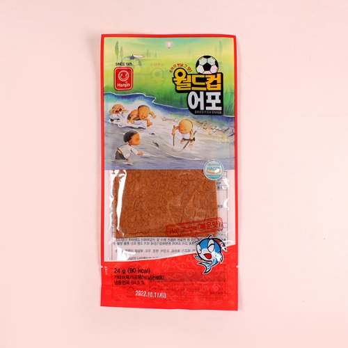 한진식품 월드컵 어포 매운맛 24g X 30개(1박스)