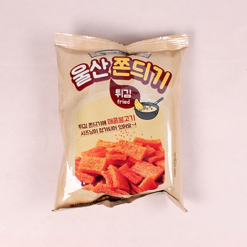 울산쫀드기 매콤불고기맛 80g X16개(1박스)