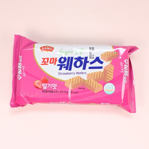 샘스 꼬마웨하스 딸기맛 70g X20개(1박스)