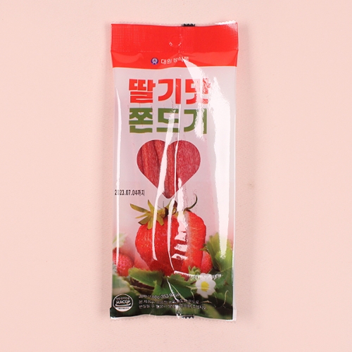 대원정식품 딸기맛 쫀드기 100gX20개(1박스)