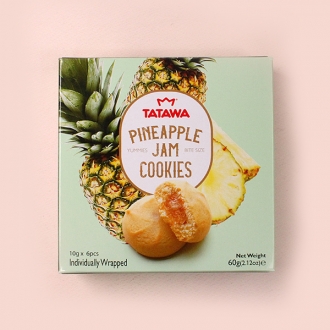 타타와 파인애플잼 쿠키 60gX24개(1박스)
