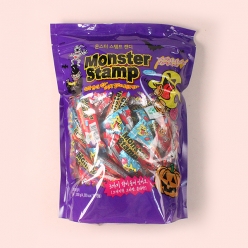 몬스터 스탬프캔디 1050g(15gX70개) 1봉