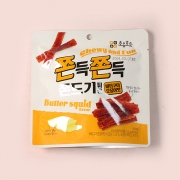 쫀득쫀득 쫀드기튀김 버터구이 오징어맛 50gX24개(1박스)