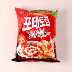 농심 포테토칩 동대문 엽기 떡볶이 50gX16개(1박스)