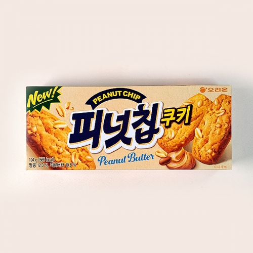 오리온 피넛칩 쿠키 104gX21개(1박스)