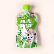 과즙퐁당 티니핑 워터젤리 샤인머스캣맛 110ml X10개(1곽)