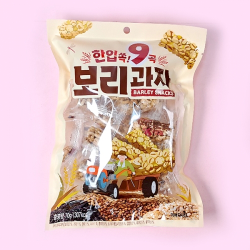 한입 쏙 12곡 보리과자 400gX6개(1박스)
