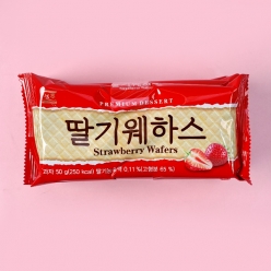 서주 딸기웨하스 50gX48개(1박스)