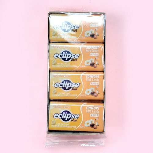 이클립스 플러스 허브캔디 꿀,레몬 30gX8개(1타)