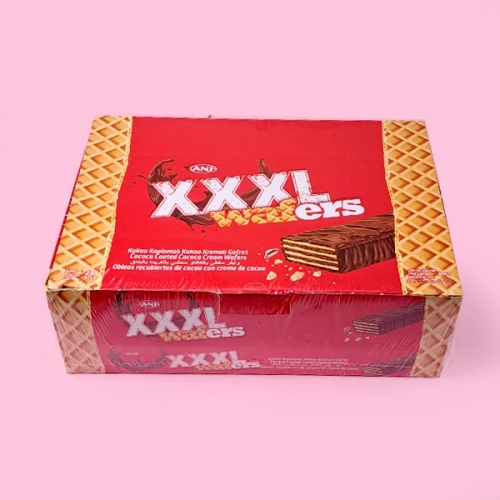 XXXL 초콜렛 웨이퍼(빨강) 65gX24개(1곽)