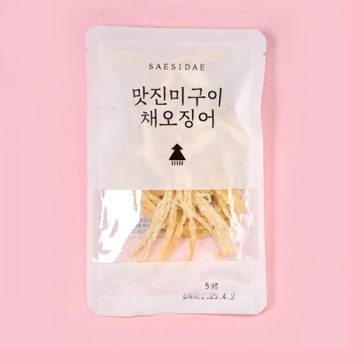 새시대식품 맛진미구이 채오징어 50gX5개(1묶음)