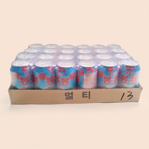 해태 복숭아 봉봉 340ml X24개(1박스)