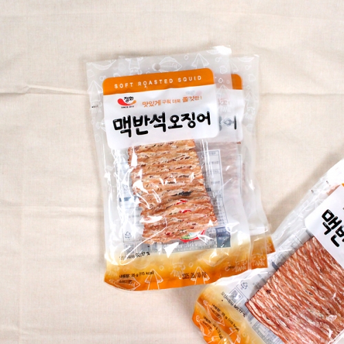 정화 맥반석 오징어 35gX5개(1묶음)