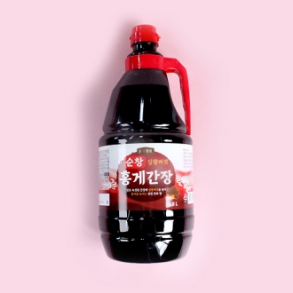 순창 상황버섯 홍게간장 1.8L X6개(1박스)