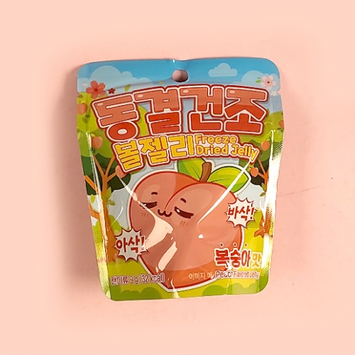 동결건조 볼젤리 복숭아맛 162g(9gX18개)