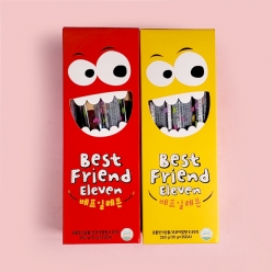 베프일레븐 이빨모양 2종 250g (랜덤배송)